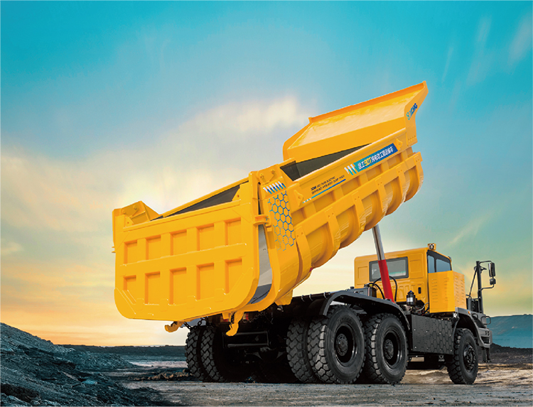 XCMG EDF531 6*4 90 ton pure electric mine dump truck